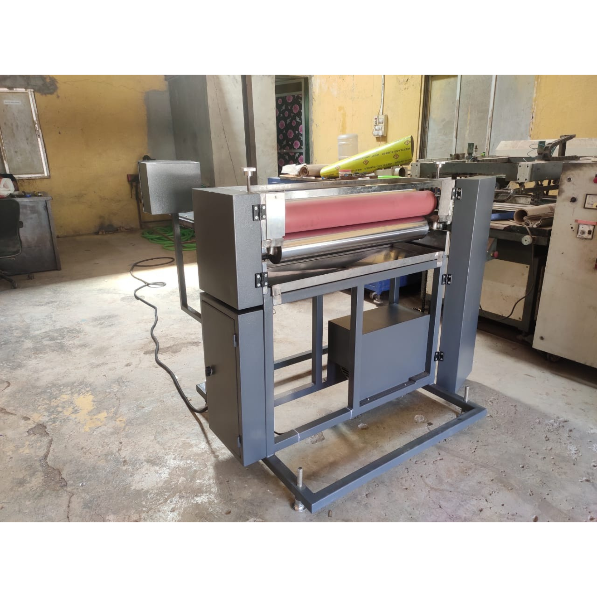 Roller full coating system